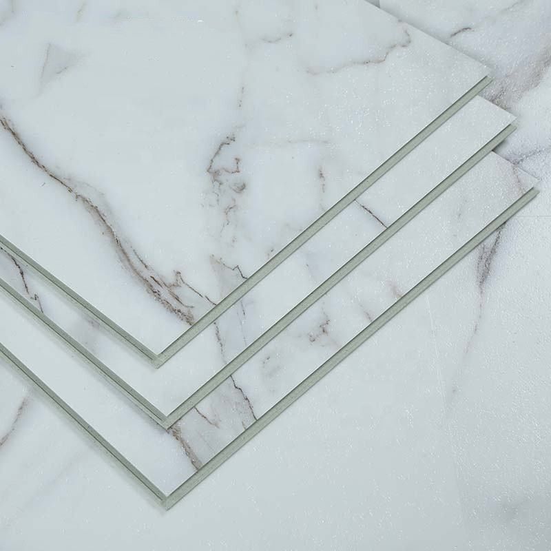 Το μάρμαρο FSC 4.0mm φαίνεται SPC που δαπεδώνει το εμπορικό αδιάβροχο βινυλίου δάπεδο SPC