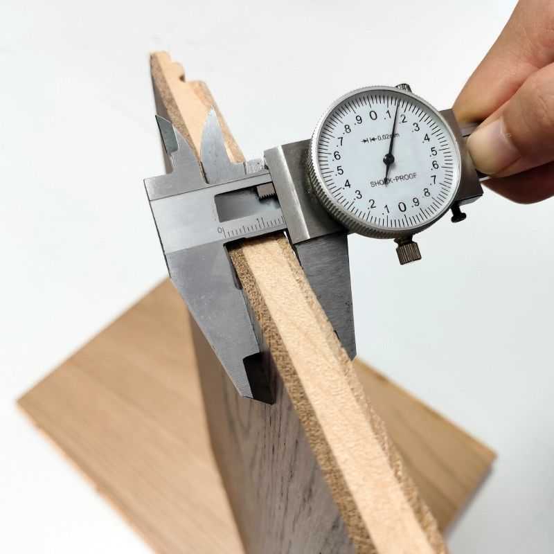 20 βουρτσισμένο καλώδιο κατασκευασμένο βαλανιδιά σκληρό ξύλο χρωμάτων που δαπεδώνει το πάχος 18mm