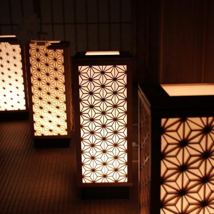 Αγροτικό διακοσμητικό ξύλινο Kumiko οδήγησε τις ξύλινες οθόνες διαιρετών φυσαλίδων νερού για το εστιατόριο