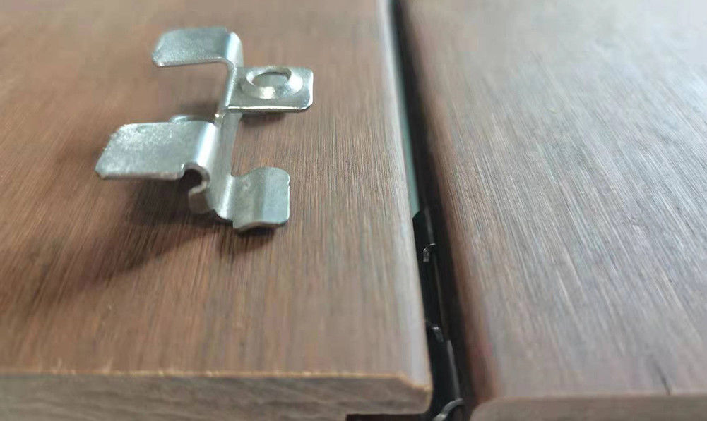 2.2m 2.4m 3.6m ξύλινη επιφάνεια από μπαμπού κατακόρυφα επικαλυμμένη με 2 πλευρικές αυλακώσεις