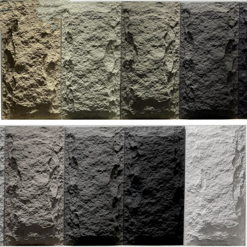 Πίνακας πλαστικής επένδυσης από τεχνητό λίθο πολυουρεθάνης PU για εξωτερικές και εσωτερικές τοιχοποιήσεις