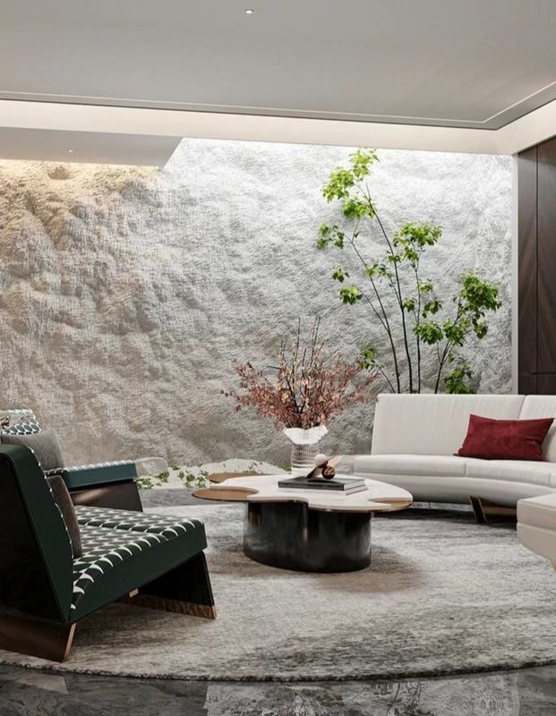 Ελαφρύ βάρος εξωτερικό εξωτερικό διακοσμητικό PU πλαστό βράχο πολυουρεθάνιο πέτρινο πάνελ 3D PU πέτρινο τοίχωμα