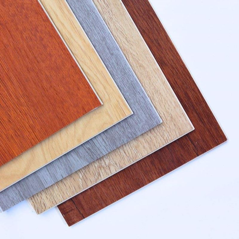 Ενδοσωματικό αδιάβροχο 4mm ξύλο κόκκος άκαμπτο πυρήνα PVC πλαστική πλάκα διασύνδεση κλικ κλειδώματος Spc βινυλίου δαπέδου