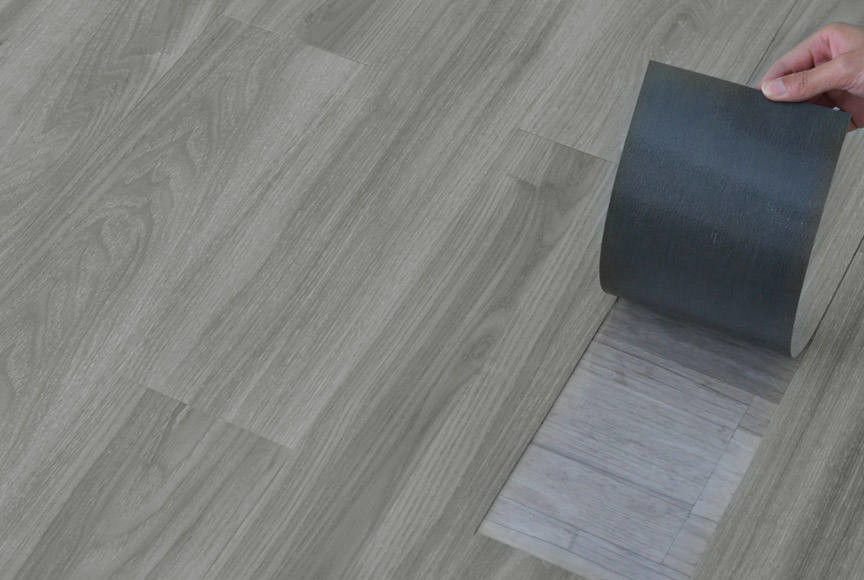 1.5mm πάχος Peel And Stick LVT πάτωμα PVC πάτωμα Βινύλιο πάτωμα