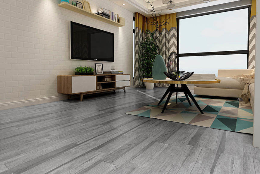 1.5mm πάχος Peel And Stick LVT πάτωμα PVC πάτωμα Βινύλιο πάτωμα
