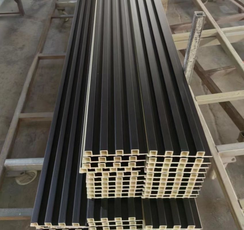 Εσωτερική ξύλινη πλαστική σύνθετη επένδυση φλεβώδης τοίχος Wpc εσωτερικό τοίχος πάνελ