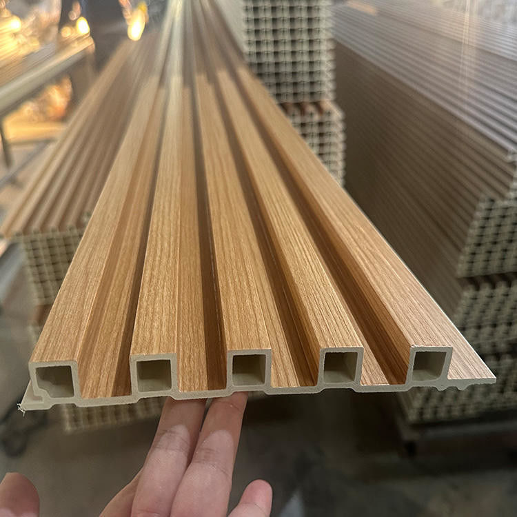 SONSILL Morden Design Προσαρμόσιμο Αδιάβροχο εσωτερικό πίνακα τοίχου WPC Διακόσμηση εσωτερικών χώρων Πίνακα τοίχου WPC Αντικατάστατο ξύλου