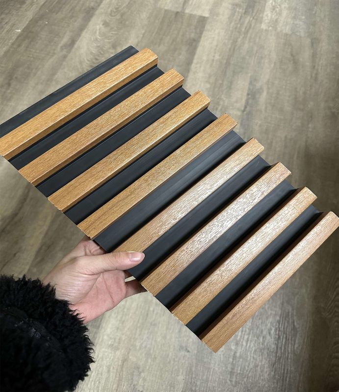 SONSILL UTO ξύλινο σπόρο PVC εσωτερική διακόσμηση Wpc πλεγμένο τοίχωμα επένδυση εσωτερική διακόσμηση