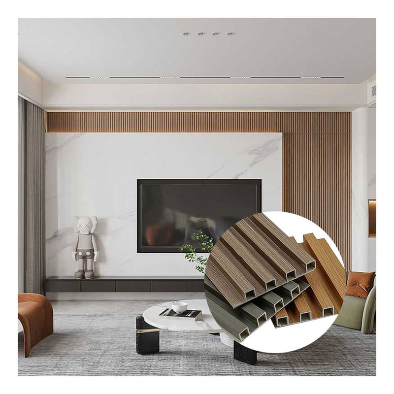 Βαμβούλο ξύλο ξύλο ξύλο άνθρακα πλακέτα κρυστάλλων άνθρακα φινίρισμα τοίχωμα και πλακέτες wpc τοίχωμα