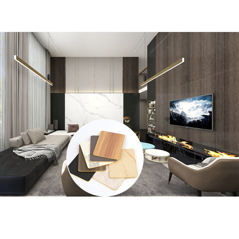 Βαμβούλο ξύλο ξύλο ξύλο άνθρακα πλακέτα κρυστάλλων άνθρακα φινίρισμα τοίχωμα και πλακέτες wpc τοίχωμα