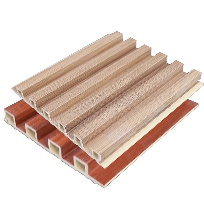 Εργοστάσιο εσωτερική διακόσμηση ξύλο πλαστικό σύνθετο PVC επίστρωση επένδυση πλεγμένο τοίχωμα Wpc εσωτερικό τοίχωμα πάνελ
