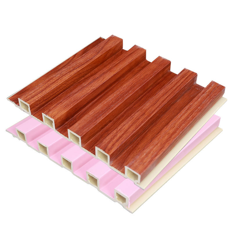 Εργοστάσιο εσωτερική διακόσμηση ξύλο πλαστικό σύνθετο PVC επίστρωση επένδυση πλεγμένο τοίχωμα Wpc εσωτερικό τοίχωμα πάνελ