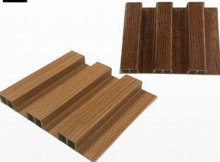 Φαρμακευτική τιμή Ενδοσωματική Αδιάβροχη Αδιάβροχη Composite Wall Louvers Εξωτερικά WPC Διακοσμητικά Πίνακες Τείχους