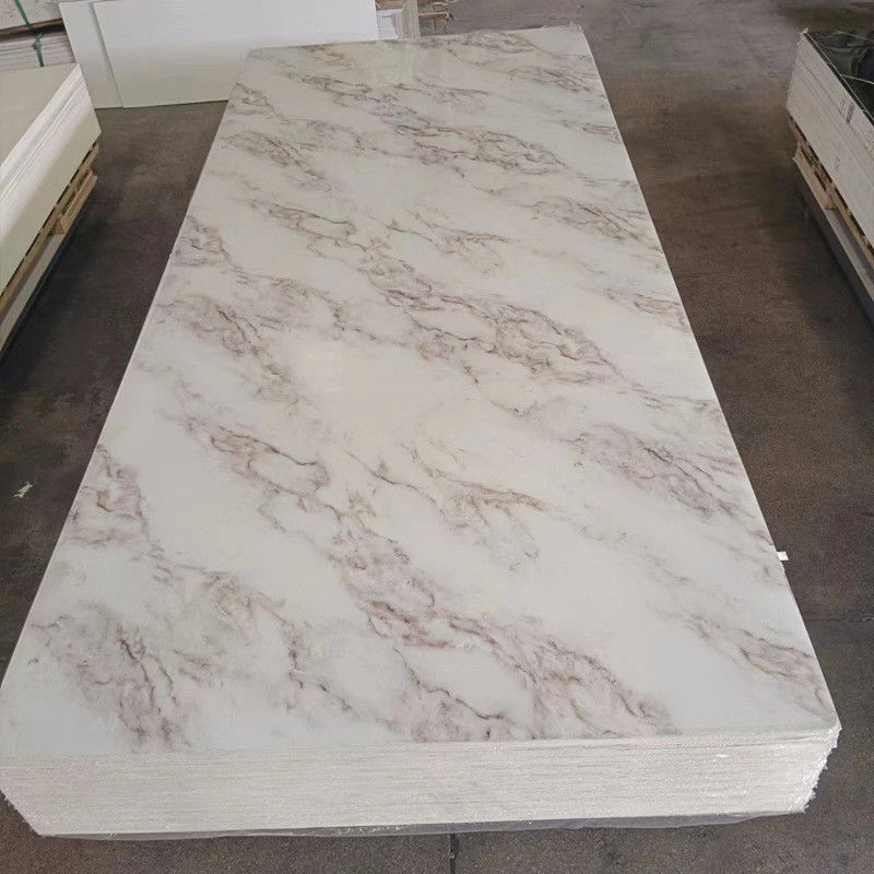 Κινέζος προμηθευτής εισάγει UV μαρμάρινο φύλλο τοίχου εσωτερική διακόσμηση πλαστικές πλάκες