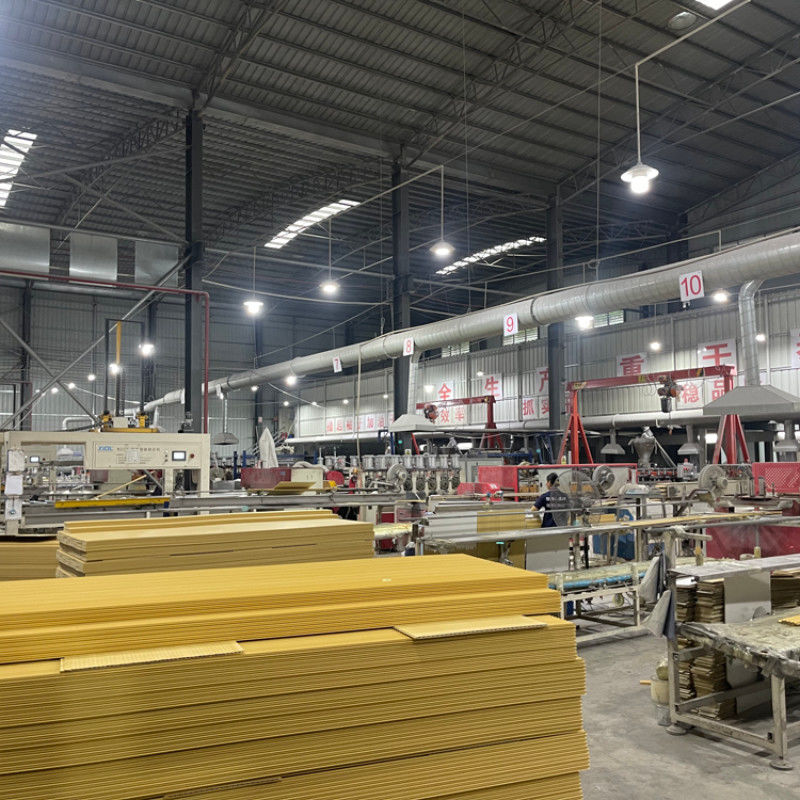 Βαμβούλο άνθρακα ξύλο επιφάνειας κάλυψης καθρέφτη πλευρική πυρόσβεση PVC τοίχωμα Πίνακα για το γραφείο διαμερίσματος