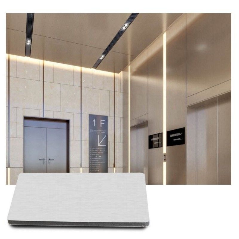 Φύλλα Άλλα διακοσμητικά πάνελ Εφοδιασμός εσωτερικού συνθετικού μετάλλου Σκόρμις Μπαμπού Φυτικές ίνες Άνθρακα Τείχος για γραφεία