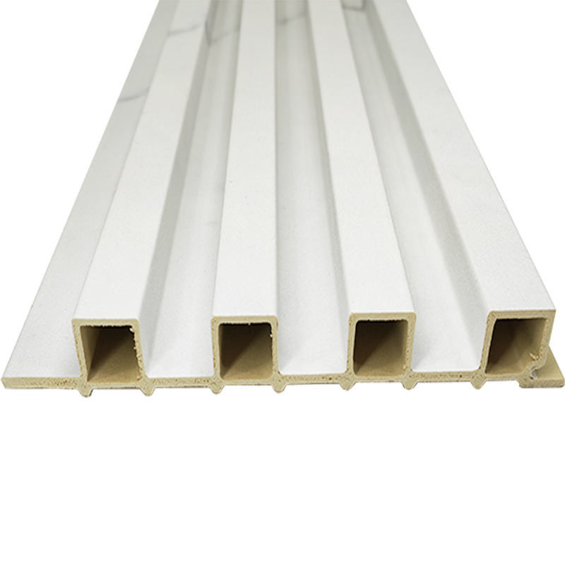 Σύγχρονη εσωτερική τέχνη Louver διακοσμητικά 3d πλεγμένα Wpc τοίχοι για τοίχους ή οροφές και εσωτερική τηλεόραση PVC κάλυψη πάνελ