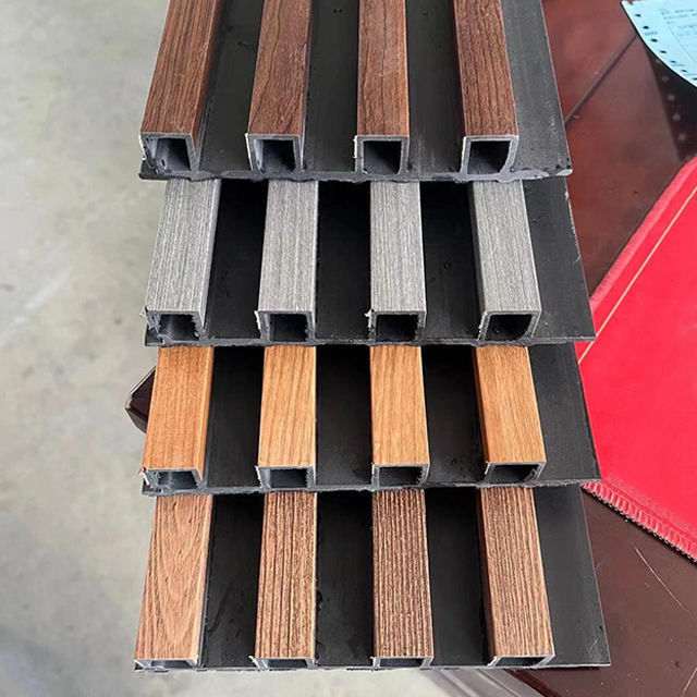 Pvc Wpc Εσωτερικό Πάνελ Τοίχου Λιπαρό 3D Διακόσμηση Wpc Πάνελ Τοίχου Για Εσωτερικούς Χώρους Ξενοδοχείου Σχέδιο Μπαμπού