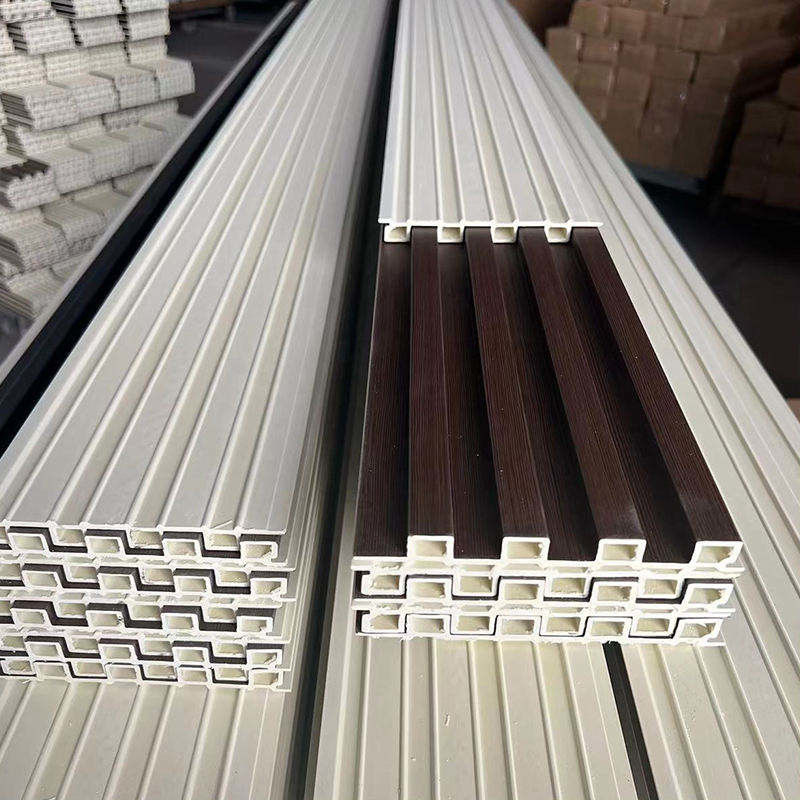 Αδιάβροχο εσωτερικό πάνελ τοίχου από πολυβινυλοχλωρίδιο με υφή ξύλου, φιλικό προς το περιβάλλον διακόσμηση