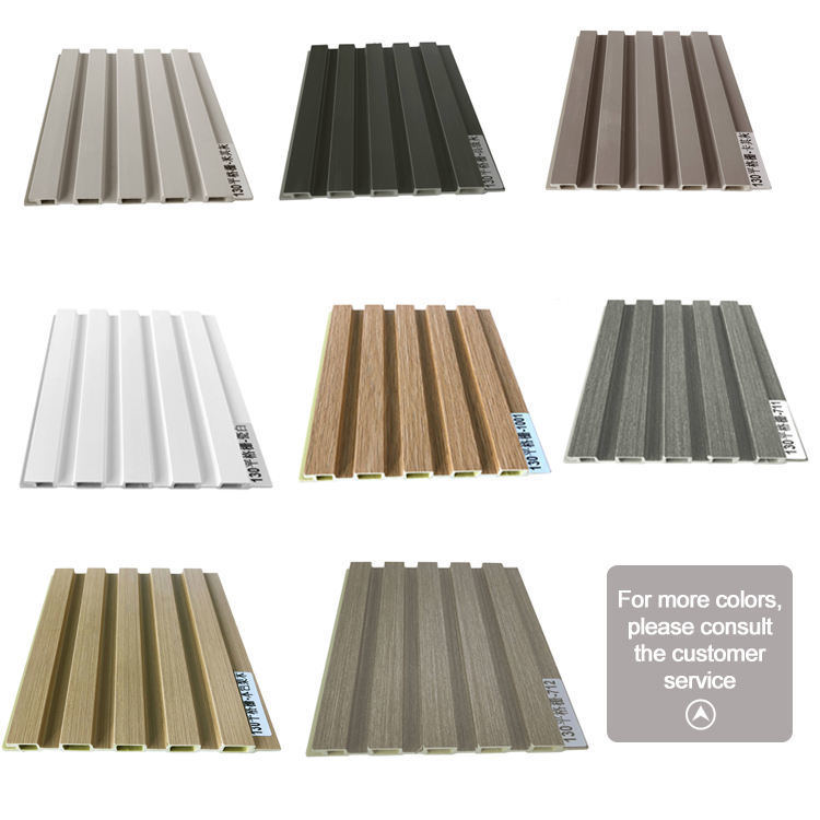 Αντισηπτικό Πάνελ Τοίχου WPC Απευθείας από το Εργοστάσιο με Σχεδιασμό Αυλακώσεων για Οροφή Σπιτιού, Σαλόνι, Εργαστήριο, Πάρκο, Νοσοκομείο