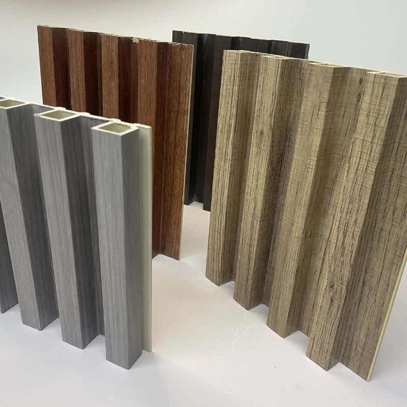 Χονδρικός πωλητής Τετράγωνο Κούφιο Καλής ποιότητας Wpc τοίχωμα εσωτερική υψηλή αντοχή εύκολη εγκατάσταση