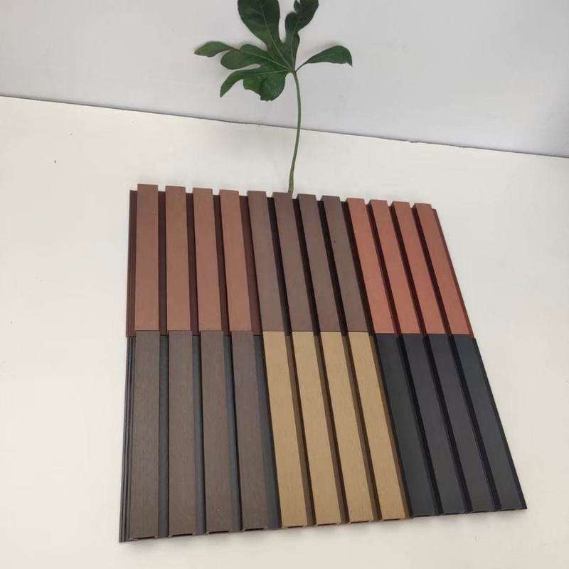 Modern Exterior Co-extrusion WPC Cladding Anti UV Long Lasting Outdoor Wall Panels