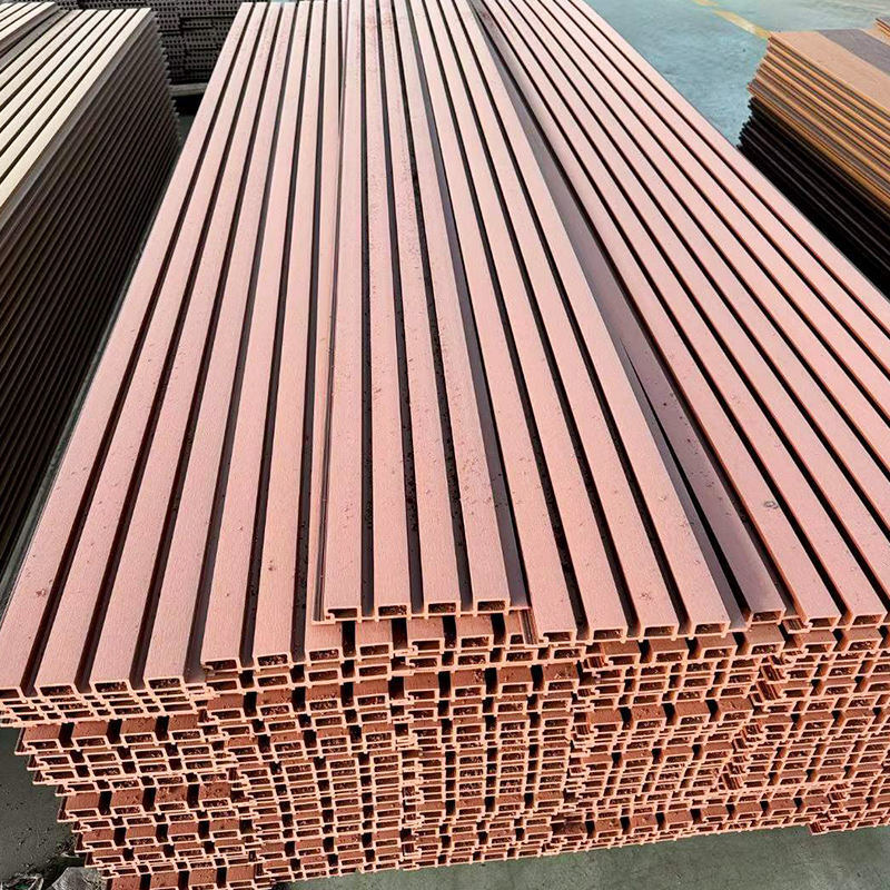 Αδιάβροχο τοίχωμα WPC εξωτερικό εξωτερικό σύνθετο τοίχωμα PVC ξύλινο τοίχωμα εξωτερικό συνεκχυλισμένο τοίχωμα