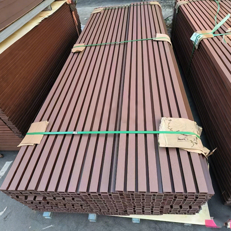 Γεωργικό πλαστικό σύνθετο εξωτερικό εξωτερικό Wpc τοίχωμα επένδυση υδατοασφαλής Wpc πλωτό πάνελ διακοσμητικό τοίχωμα εξωτερικό