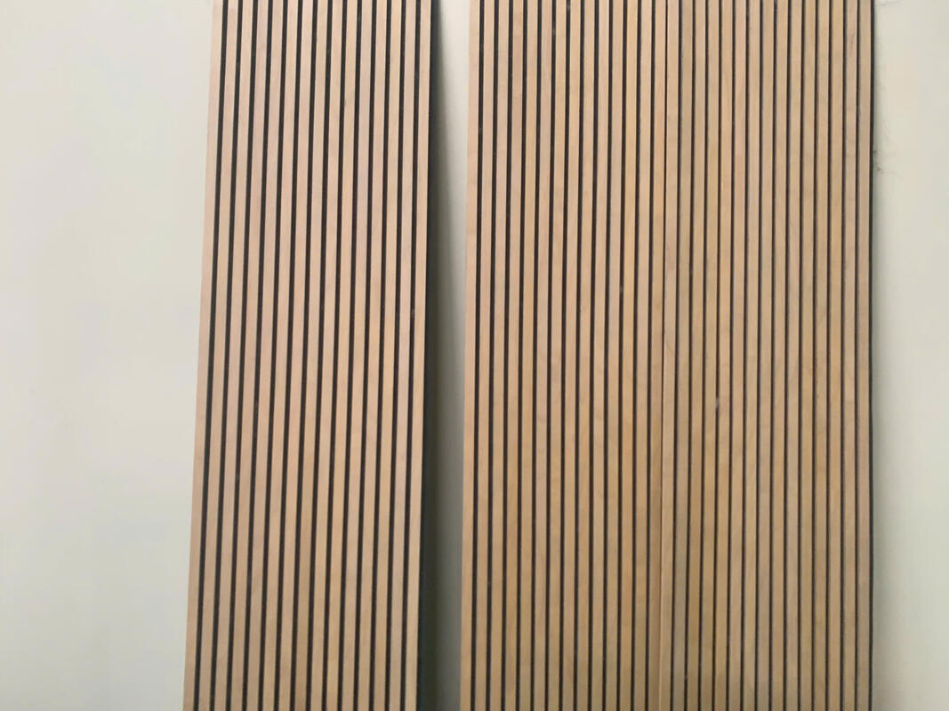 Ακουστικοί πίνακες Πίνακες τοίχων Πίνακες PET MDF Ακουστική τοιχογραφία για έπιπλα Ακουστικοί ξύλινοι πίνακες τοίχων σύγχρονο σχεδιασμό Ευέλικτος