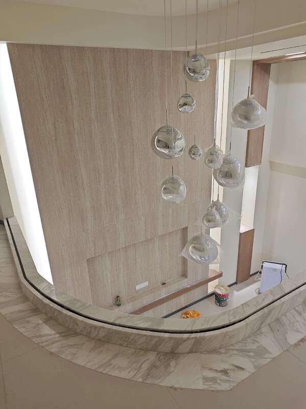 Φυσική Mcm μαλακή πέτρα εξωτερική επένδυση τοίχου τεχνητό τραβερτίνιο ευέλικτο πετρώμα υλικό για εξωτερικούς χώρους