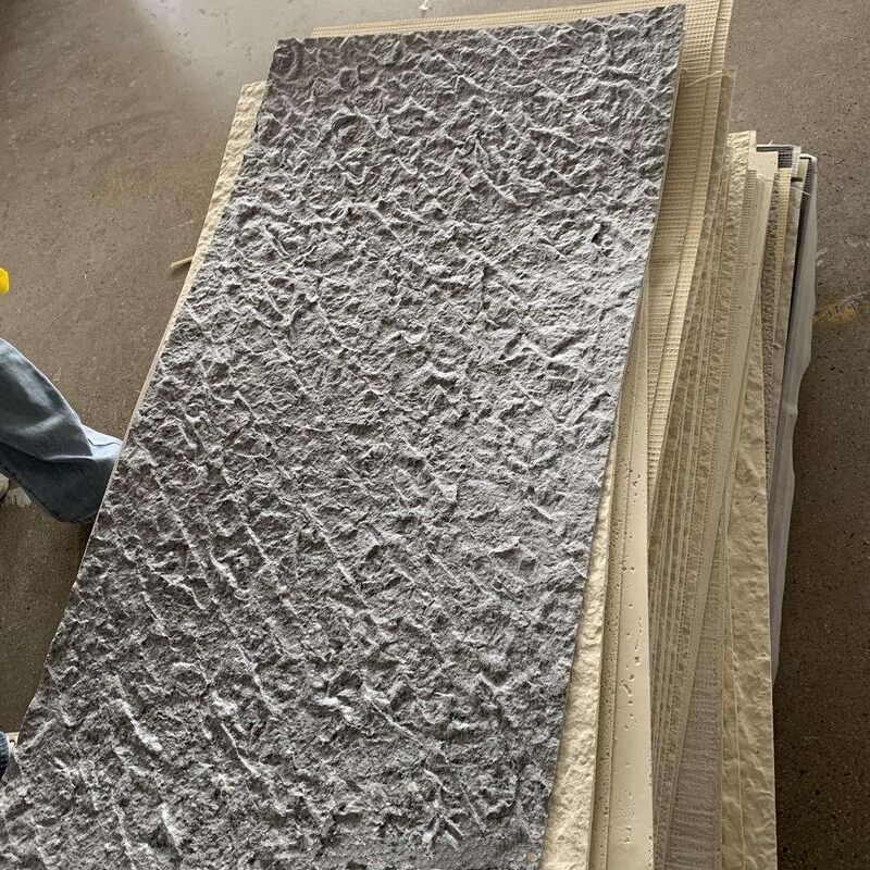 Σύγχρονη σχεδίαση υφαντικής υφής MCM Ελαστικός πίνακας επένδυσης τοίχου από μαλακό λίθο Ευέλικτη μεγάλη πλάκα για εξωτερική και εσωτερική διακόσμηση τοίχων