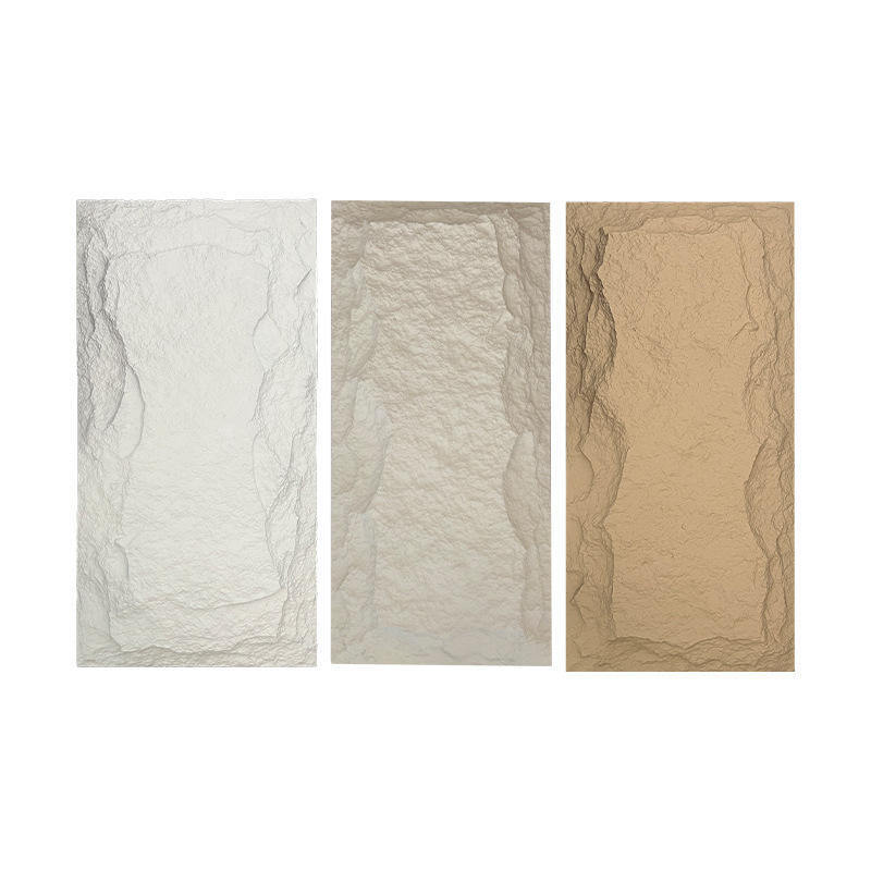 Πολυλειτουργικό εσωτερικό ελαφρύ Pu Τεχνητή πέτρα Φανίρισμα εξωτερική 3D διακόσμηση πέτρα τοίχος πάνελ υψηλής ποιότητας