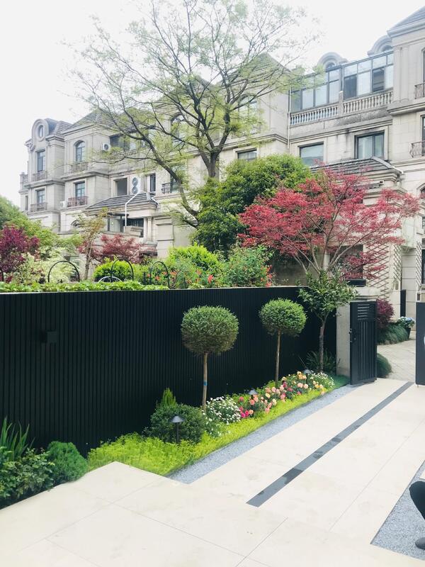 Σύγχρονη WPC Πίνακα Πρόσοψης Εξωτερική Παρσέτα Εξωτερικό Πίνακα Τείχους Wpc Τείχος Καθαρισμός για ξενοδοχείο