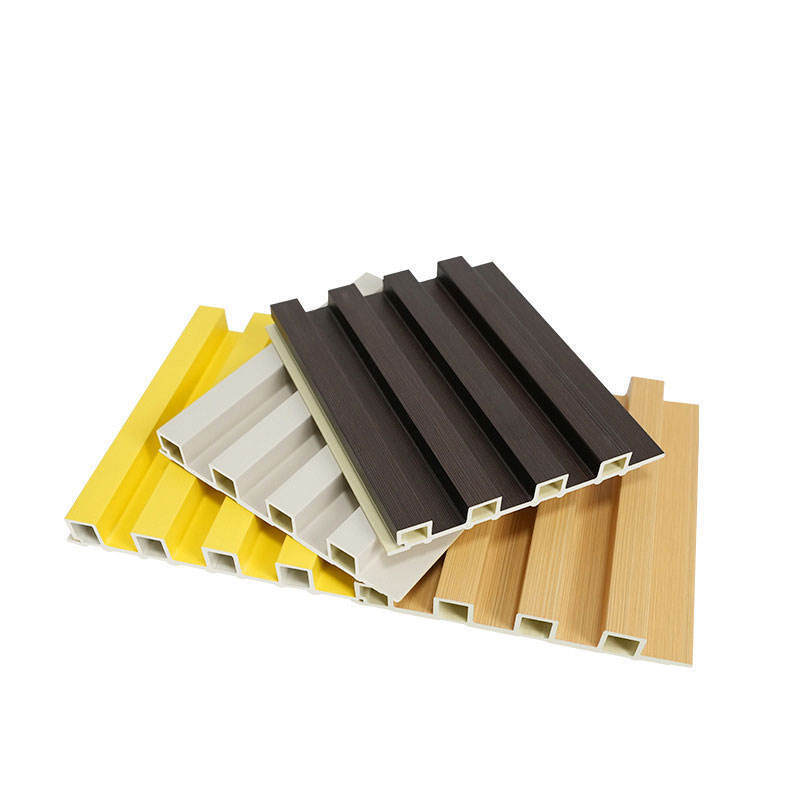 Εξωτερικό Πίνακα Wpc Τείχος Πίνακα ξύλου πλαστικού σύγχρονου σχεδιασμού Πίνακα εξωτερικού συνθετικού Wpc 3D Πίνακα εξωτερικό τοίχωμα