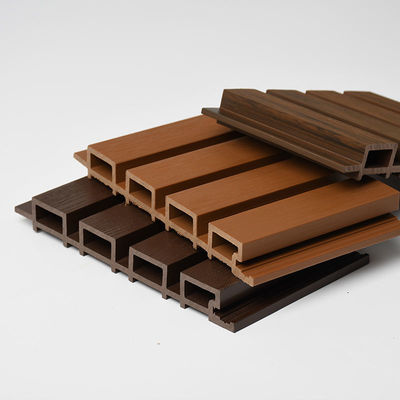 Σύνθετη εσωτερική WPC μπαμπού επιτροπή τοίχων ινών 168*22mm αντι γρατσουνιά