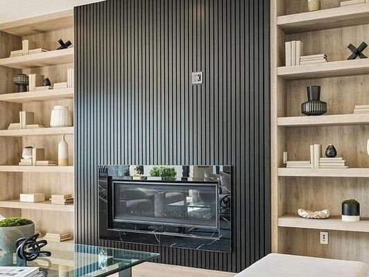 τοποθετημένη σε στρώματα ταινία υγρασία επιτροπής τοίχων 219*26mm εσωτερική WPC - απόδειξη