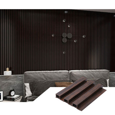 Φυσικός Antisepsis εσωτερικός WPC ανώτατος πίνακας 155mm επιτροπής τοίχων πλάτος