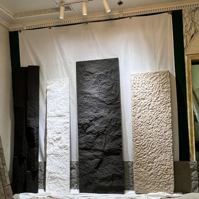 Πίνακα τοίχου από πέτρα εσωτερικού εξωτερικού PU Πίνακα μεγάλης πλάκας από πολυουρεθάνιο πέτρα