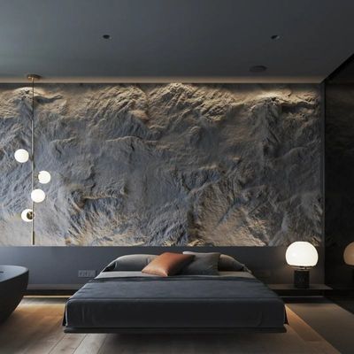 Φαρμακευτική τιμή Τεχνητή Φύση Πέτρα PU Φούσκα Πέτρα Για τοίχο Διακόσμηση PU 3D τοίχος Πίνακα