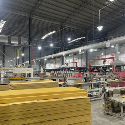 Βαμβούλο άνθρακα ξύλο επιφάνειας κάλυψης καθρέφτη πλευρική πυρόσβεση PVC τοίχωμα Πίνακα για το γραφείο διαμερίσματος