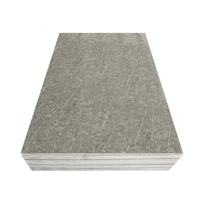 Υψηλής ποιότητας PVC τοίχωμα με UV μαρμάρινο αποτέλεσμα υγρασία & υδατοασφαλής WPC για διακόσμηση ξενοδοχείων Καλύτερη τιμή