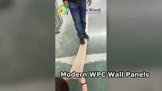 Πάνελ τοίχου WPC για μοντέρνα σπίτια